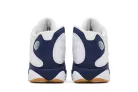 Jordan 13 Retro Midnight Navy férfi magas szárú kosárlabdacipő fehér sötétkék világosbarna
