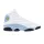 Jordan 13 Retro Blue Grey férfi magas szárú kosárlabdacipő fehér sárga szürke fekete
