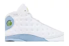Jordan 13 Retro Blue Grey férfi magas szárú kosárlabdacipő fehér sárga szürke fekete