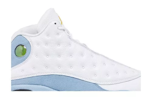 Jordan 13 Retro Blue Grey férfi magas szárú kosárlabdacipő fehér sárga szürke fekete