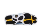 Jordan 13 Retro Blue Grey férfi magas szárú kosárlabdacipő fehér sárga szürke fekete