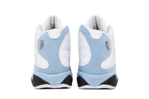 Jordan 13 Retro Blue Grey férfi magas szárú kosárlabdacipő fehér sárga szürke fekete