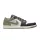 Jordan 1 Low Black Toe Medium Olive alacsony szárú sneaker – termékfotó, oldalnézet