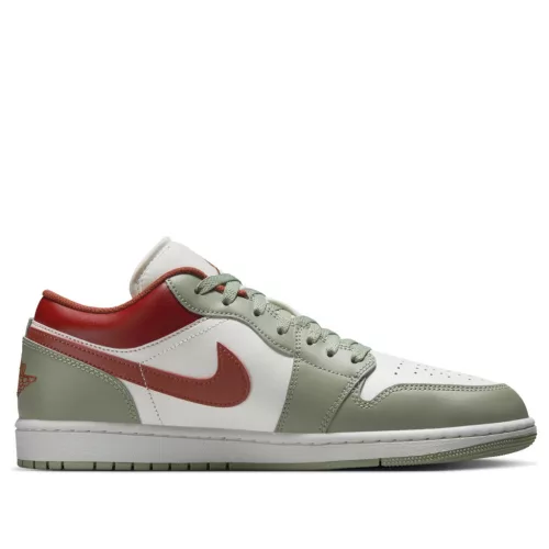 Jordan 1 Low Jade Horizon alacsony szárú sneaker – termékfotó, oldalnézet