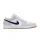 Jordan 1 Low Midnight Navy Neutral Grey férfi alacsony szárú utcai sneaker fehér szürke barna sötétkék