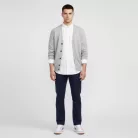 Jordan 1 Low Midnight Navy Neutral Grey férfi alacsony szárú utcai sneaker fehér szürke barna sötétkék