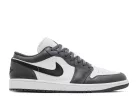 Jordan 1 Low Iron Grey alacsony szárú sneaker – termékfotó, oldalnézet