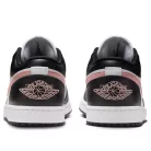 Jordan 1 Low Black Rust Pink alacsony szárú sneaker – termékfotó, oldalnézet