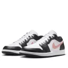 Jordan 1 Low Black Rust Pink alacsony szárú sneaker – termékfotó, oldalnézet