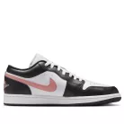 Jordan 1 Low Black Rust Pink alacsony szárú sneaker – termékfotó, oldalnézet