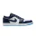 Jordan 1 Low Midnight Navy University Blue alacsony szárú sneaker – termékfotó, oldalnézet