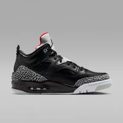 Air Jordan Son of Mars Low 'Black Cement' férfi alacsony szárú kosárlabdacipő fekete
