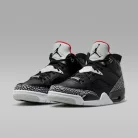 Air Jordan Son of Mars Low 'Black Cement' férfi alacsony szárú kosárlabdacipő fekete