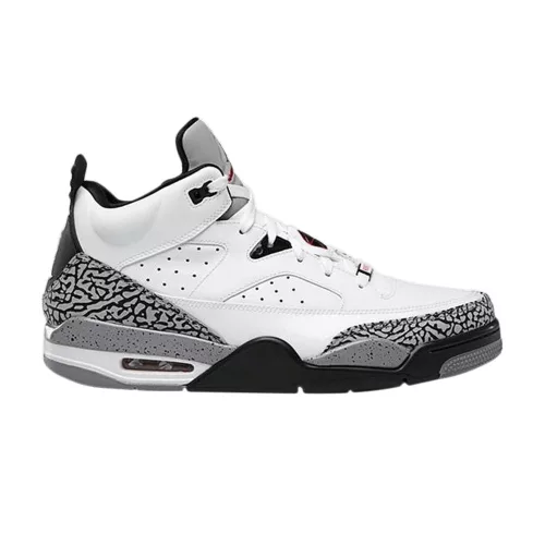 Air Jordan Son of Mars Low 'White Cement' férfi alacsony szárú utcai sneaker fehér