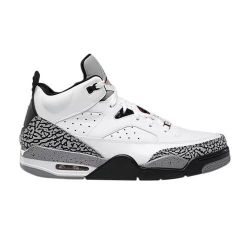 Air Jordan Son of Mars Low 'White Cement' férfi alacsony szárú utcai sneaker fehér