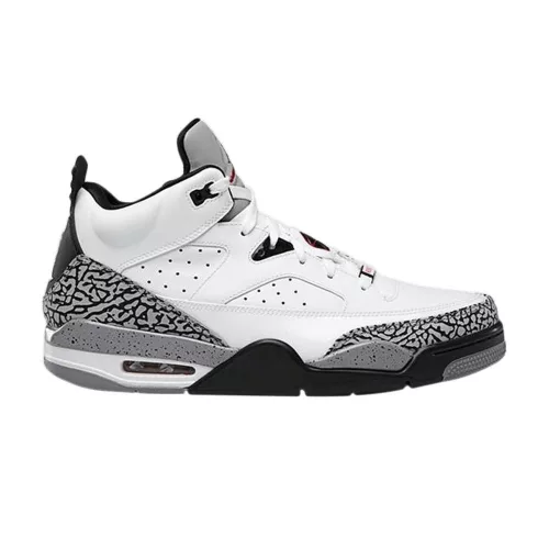 Air Jordan Son of Mars Low 'White Cement' férfi alacsony szárú utcai sneaker fehér