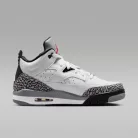 Air Jordan Son of Mars Low 'White Cement' férfi alacsony szárú utcai sneaker fehér