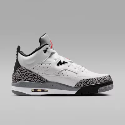 Air Jordan Son of Mars Low 'White Cement' férfi alacsony szárú utcai sneaker fehér