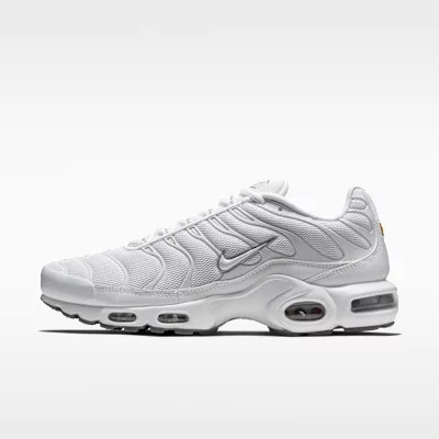 Nike Air Max Plus White férfi alacsony szárú utcai sneaker fehér
