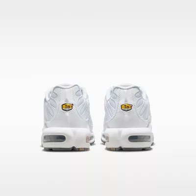 Nike Air Max Plus White férfi alacsony szárú utcai sneaker fehér