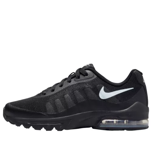 Nike Air Max Invigor Black (GS) gyerek alacsony szárú utcai sneaker fekete