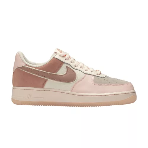 Wmns Air Force 1 '07 Low Premium 'Washed Coral' alacsony szárú sneaker – termékfotó, oldalnézet