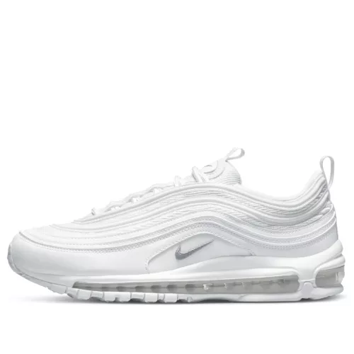 Nike Air Max 97 Triple White Wolf Grey alacsony szárú sneaker – termékfotó, oldalnézet