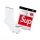 Supreme x Hanes Crew Socks (4 Pack) 'White' – termékfotó, oldalnézet