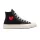 Converse Chuck Taylor All Star 70 Hi Comme des Garcons PLAY Single Heart Black magas szárú sneaker – termékfotó, oldalnézet