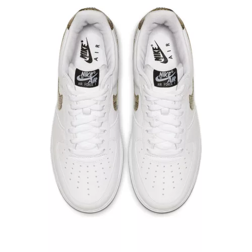 Nike Air Force 1 Low Retro Ivory Snake alacsony szárú sneaker – termékfotó, oldalnézet