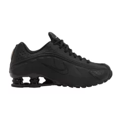Nike Shox R4 Black (Women's) alacsony szárú sneaker – termékfotó, oldalnézet