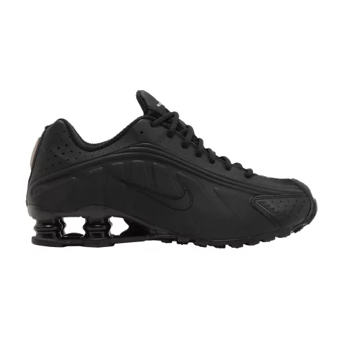Nike Shox R4 Black (Women's) alacsony szárú sneaker – termékfotó, oldalnézet