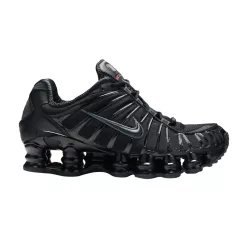 Nike Shox TL Black Max Orange (Women's) alacsony szárú sneaker – termékfotó, oldalnézet