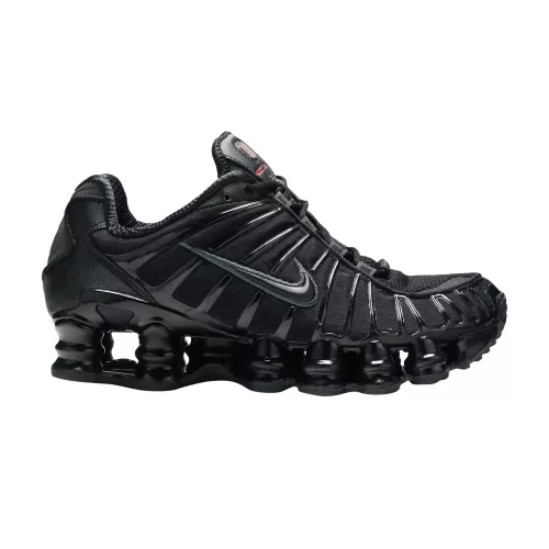 Nike Shox TL Black Max Orange (Women's) alacsony szárú sneaker – termékfotó, oldalnézet
