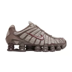 Nike Shox TL Pumice Night Maroon (Women's) alacsony szárú sneaker – termékfotó, oldalnézet