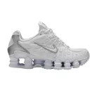 Nike Shox TL White Metallic Silver férfi alacsony szárú utcai sneaker fehér