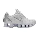 Nike Shox TL White Metallic Silver férfi alacsony szárú utcai sneaker fehér