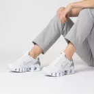 Nike Shox TL White Metallic Silver férfi alacsony szárú utcai sneaker fehér