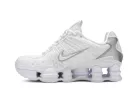 Nike Shox TL White Metallic Silver férfi alacsony szárú utcai sneaker fehér