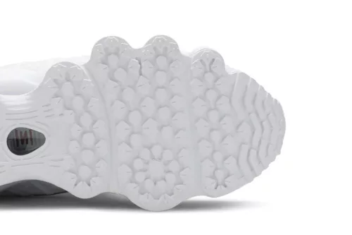 Nike Shox TL White Metallic Silver férfi alacsony szárú utcai sneaker fehér