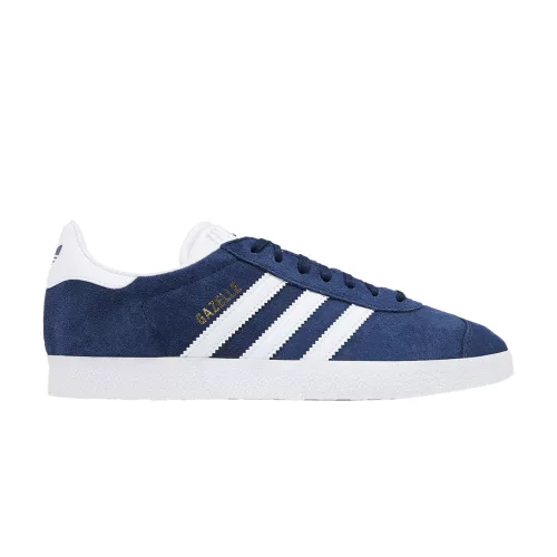 adidas Gazelle Navy White férfi alacsony szárú utcai sneaker sötétkék
