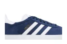adidas Gazelle Navy White férfi alacsony szárú utcai sneaker sötétkék