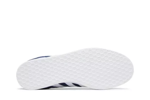 adidas Gazelle Navy White férfi alacsony szárú utcai sneaker sötétkék