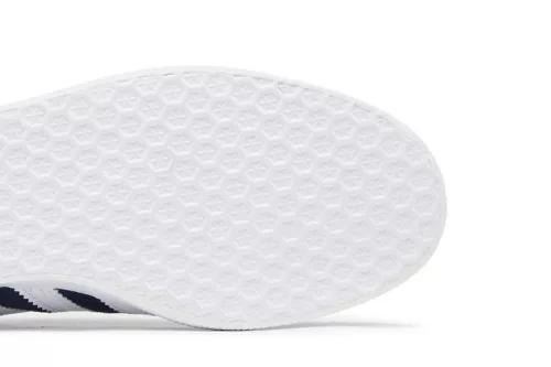 adidas Gazelle Navy White férfi alacsony szárú utcai sneaker sötétkék