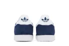 adidas Gazelle Navy White férfi alacsony szárú utcai sneaker sötétkék