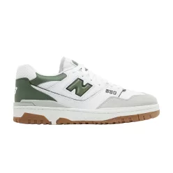 New Balance 550 White Nori alacsony szárú sneaker – termékfotó, oldalnézet