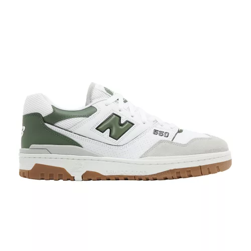 New Balance 550 White Nori alacsony szárú sneaker – termékfotó, oldalnézet