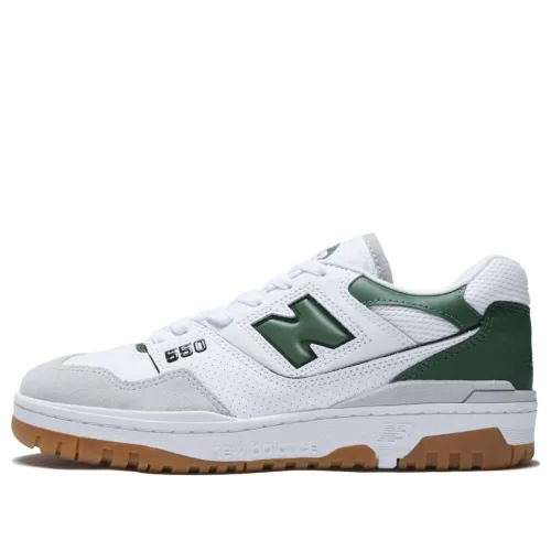 New Balance 550 White Nori alacsony szárú sneaker – termékfotó, oldalnézet