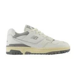 New Balance 550 Away Grey Mini Logo alacsony szárú sneaker – termékfotó, oldalnézet