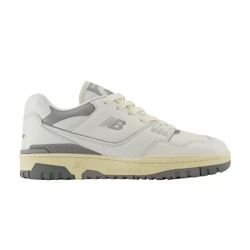 New Balance 550 Away Grey Mini Logo alacsony szárú sneaker – termékfotó, oldalnézet